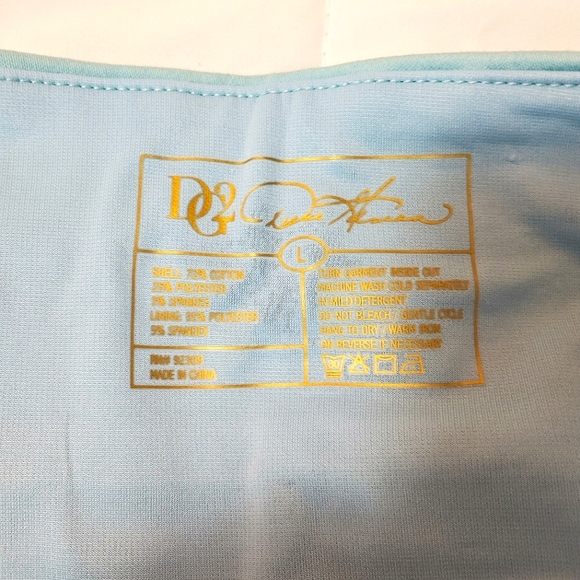 Diane Gilman DG2 suddenly slim jeans. Aqua blue, bootcut, Size Large. - Picture 5 of 13